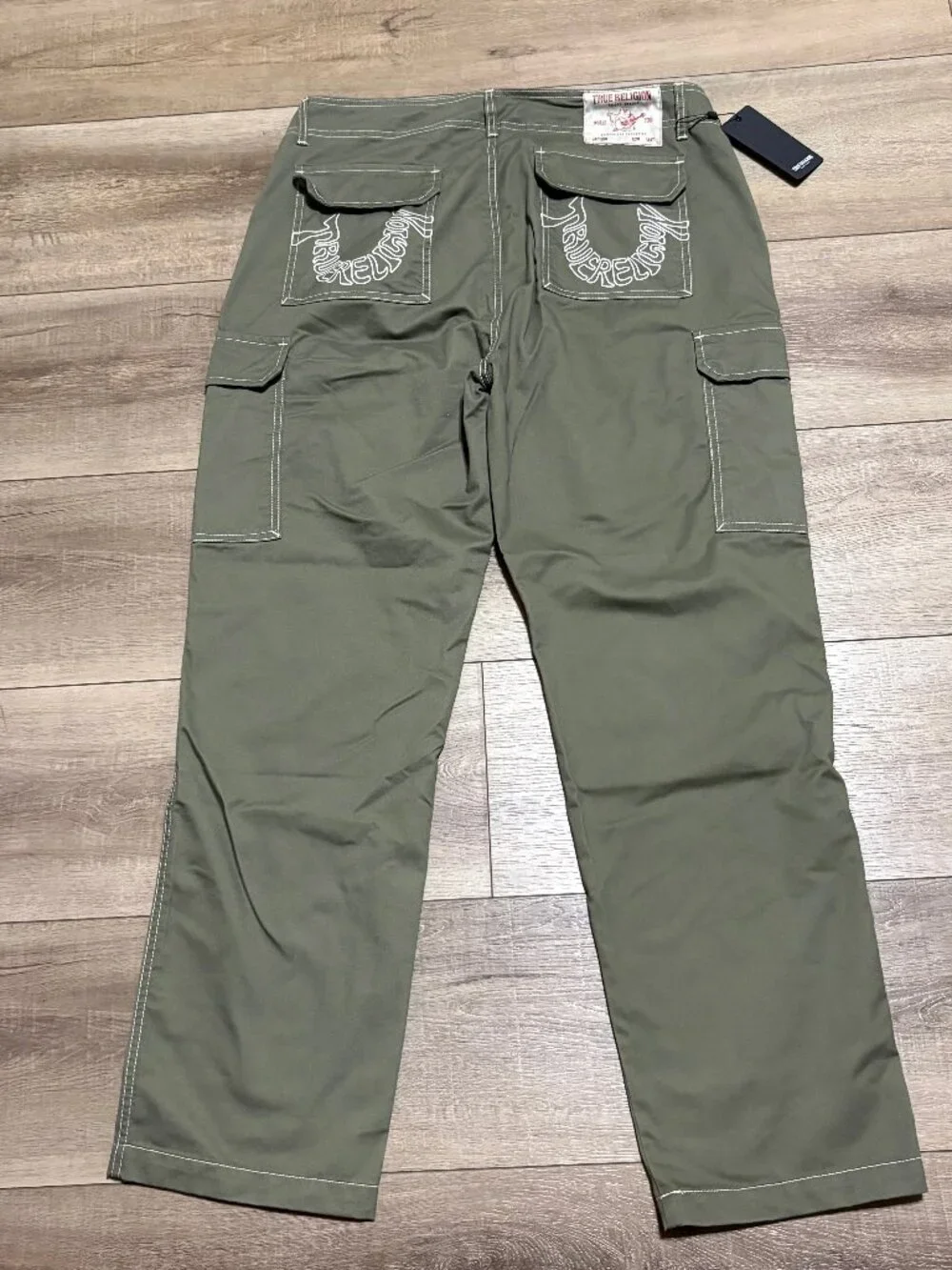NWT True Religion Cargo Pants Men's 36x32